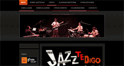 Desktop Screenshot of jazztedigofestival.com